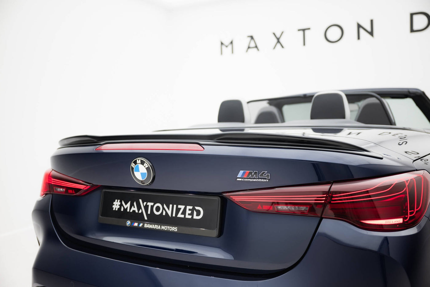 BMW M4 Convertible (G83) Spoiler Cap 3D — vehicle view