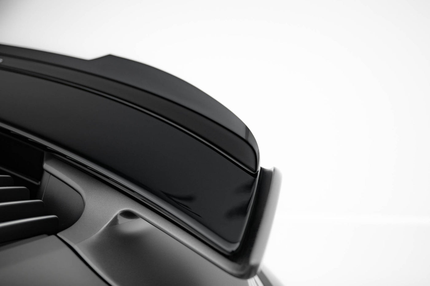 Porsche 911 (992) Turbo S Sport Package Spoiler Cap — vehicle view