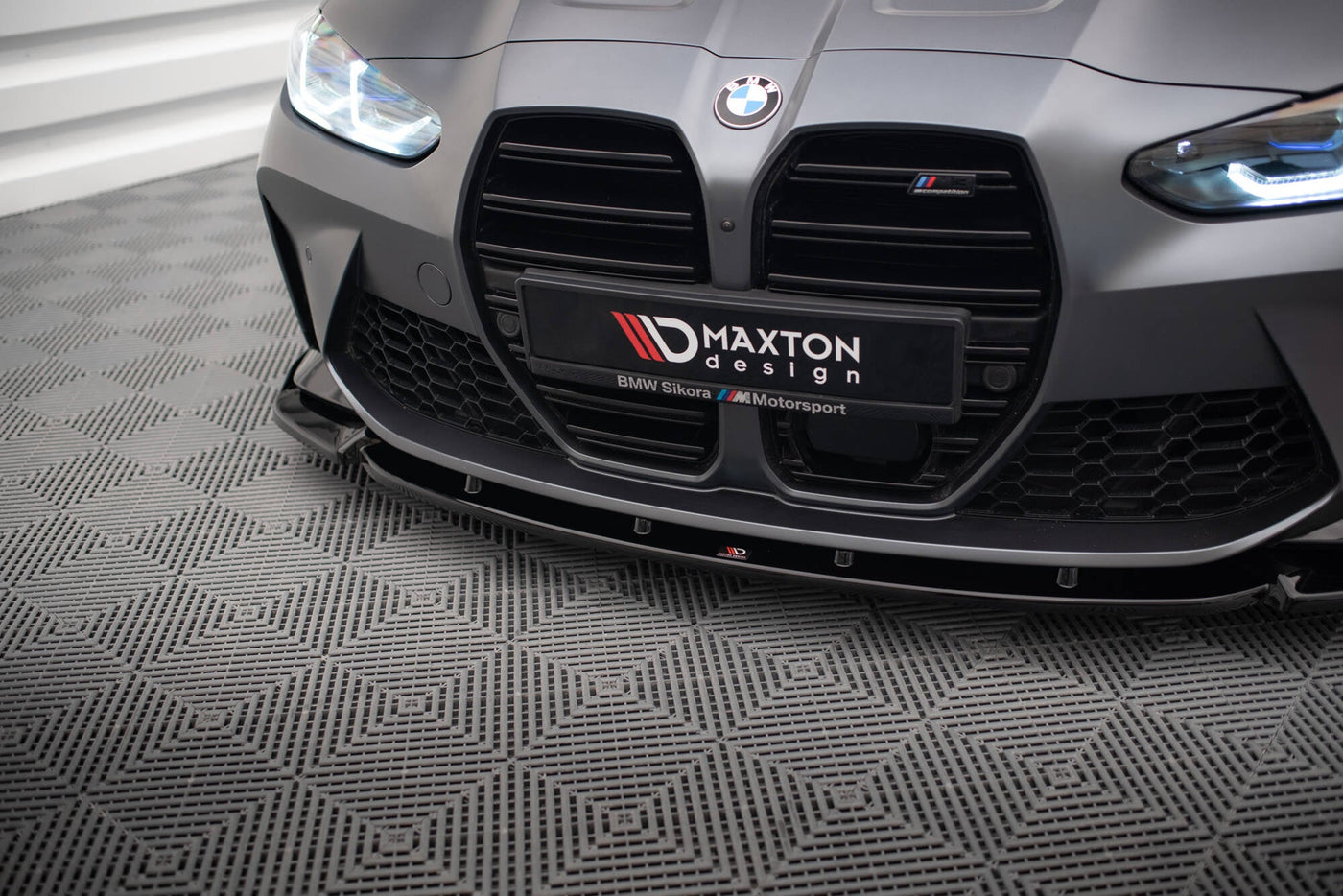 BMW M3 (G80) Full Splitter Set — vehicle view