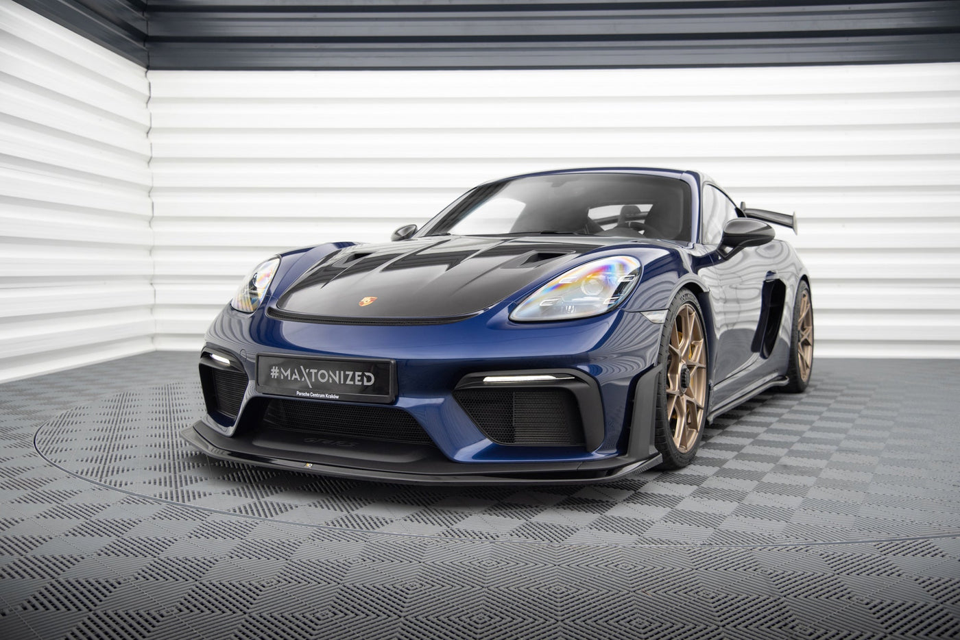 Porsche 718 Cayman GT4 RS Full Splitter Set — product view