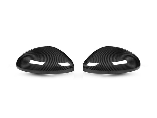 AutoTecknic Replacement Carbon Fiber Mirror Covers - Porsche 718 Cayman | Boxster