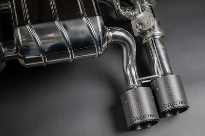 BMW M2 Competition/CS (F87) - Valved Exhaust, MidSilencer/OPF Spare + Wicrom Tips (OE Actuators)