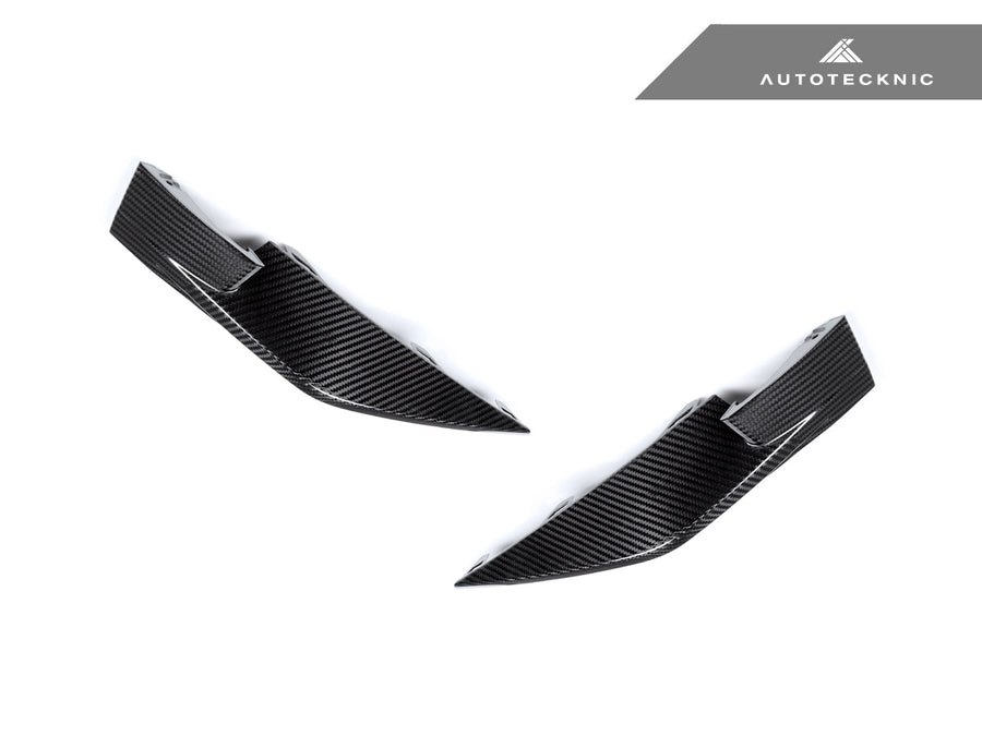 AutoTecknic Dry Carbon Front Aero Splitter Set - BMW G80 M3 | G82/ G83 M4