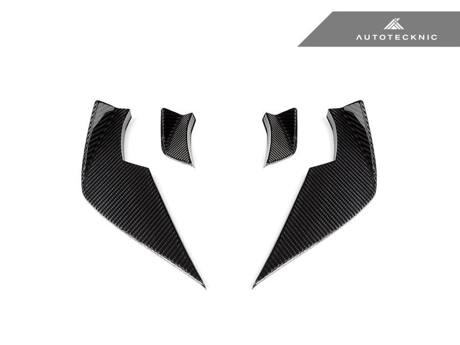 AutoTecknic Dry Carbon Corsa Canard Set - BMW G80 M3 | G82 M4