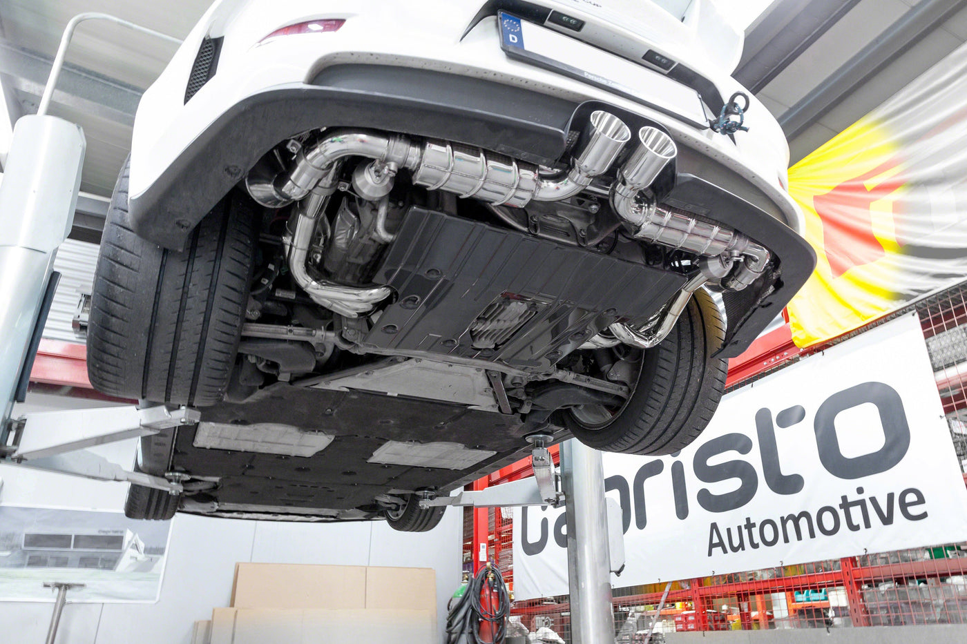 Porsche 991.1 GT3/3RS - SET: Valved Exhaust, Headers, Sport Cats, and Carbon Engine Cover (CES3)