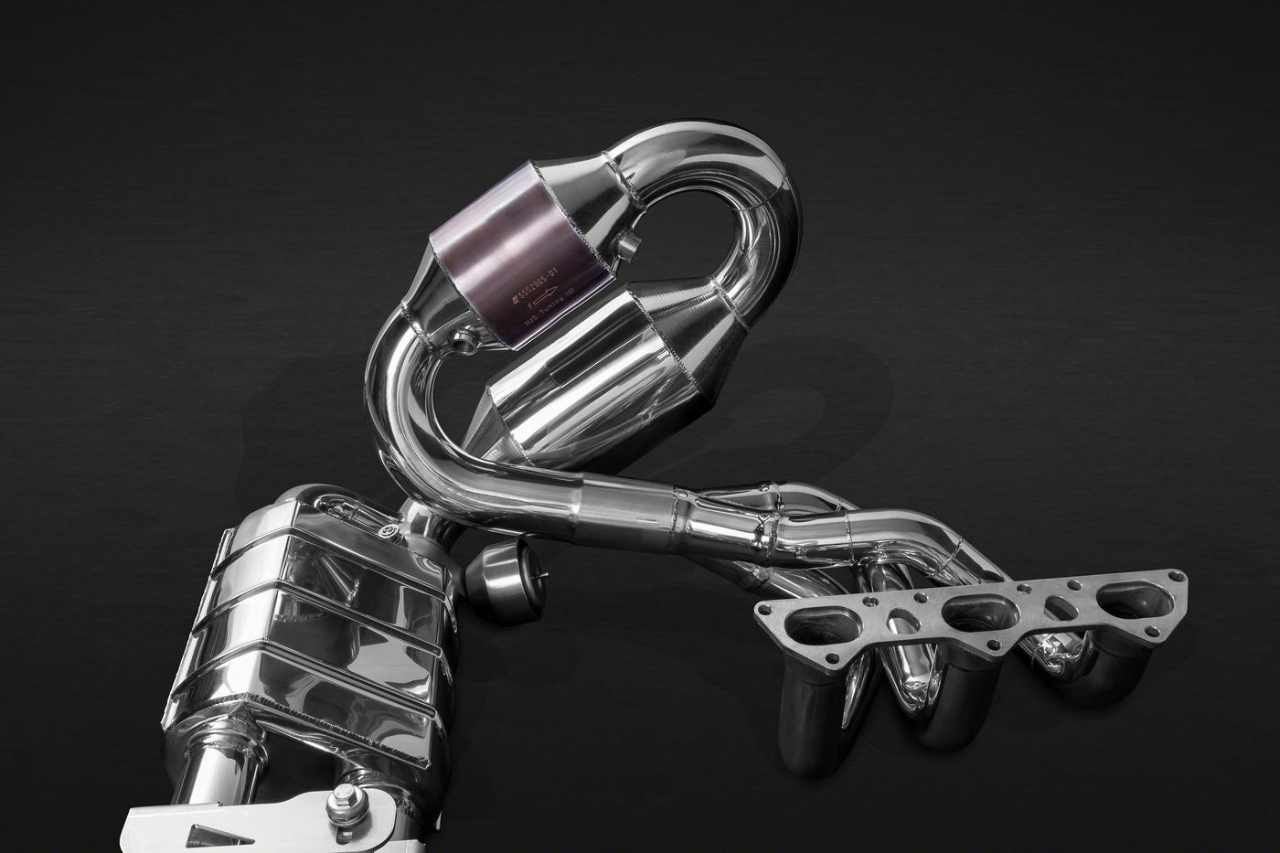 Porsche 991.1 GT3/3RS - SET: Valved Exhaust, Headers, Sport Cats, and Carbon Engine Cover (CES3)