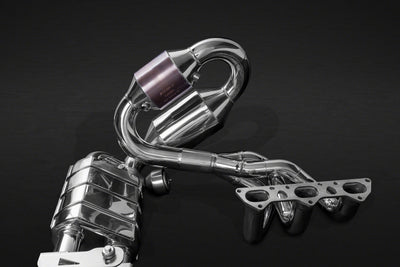 Porsche 991.1 GT3/3RS - SET: Valved Exhaust, Headers, Sport Cats, and Carbon Engine Cover (CES3)