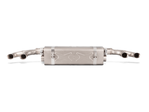 Akrapovic 16-17 Porsche 911 Turbo/Turbo S (991.2) Slip-On Line (Titanium) (Req. Tips/Diffuser)