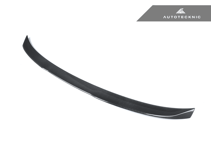 AutoTecknic Dry Carbon V1 Elevated Trunk Spoiler - BMW G80 M3