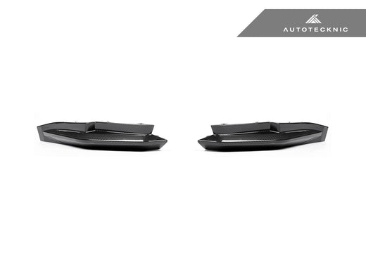 AutoTecknic Dry Carbon OEM-Spec Rear Splitter Set - BMW G80 M3 | G82 M4