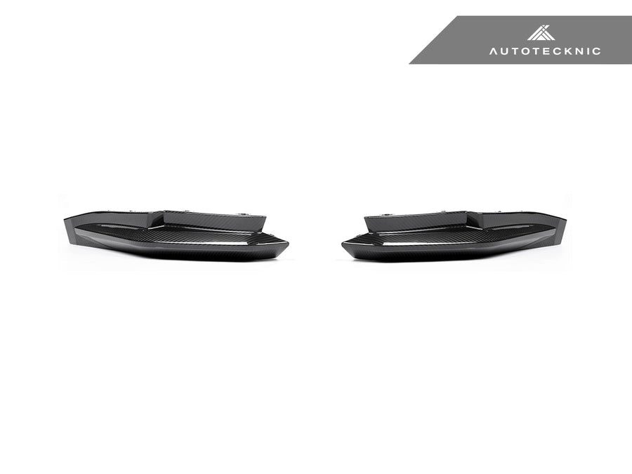 AutoTecknic Dry Carbon OEM-Spec Rear Splitter Set - BMW G80 M3 | G82 M4