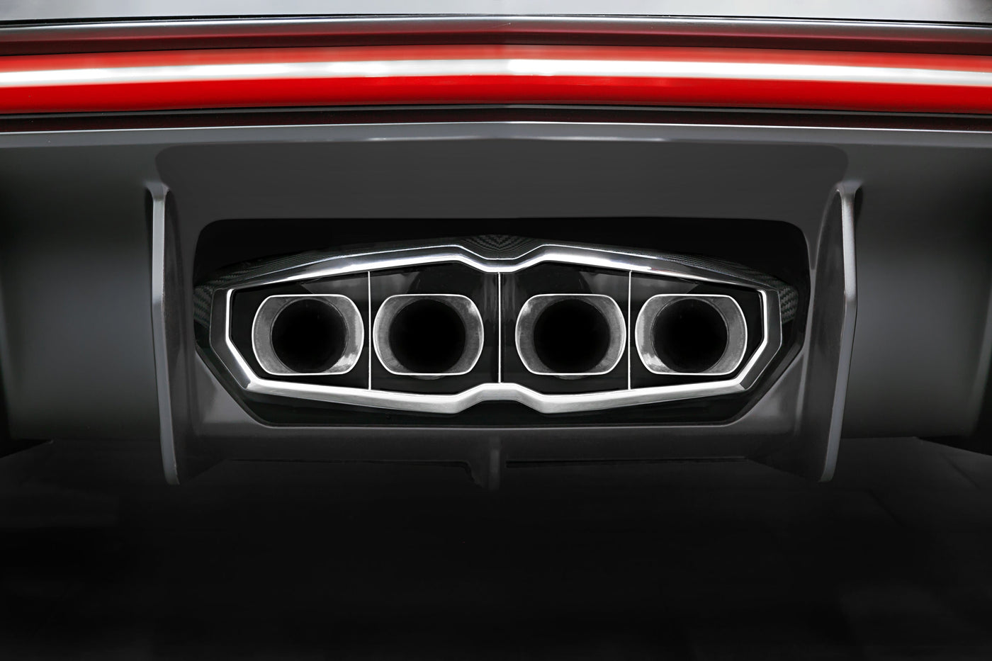 Lamborghini Aventador LP700/750SV - Carbon/Stainless Exhaust Frame