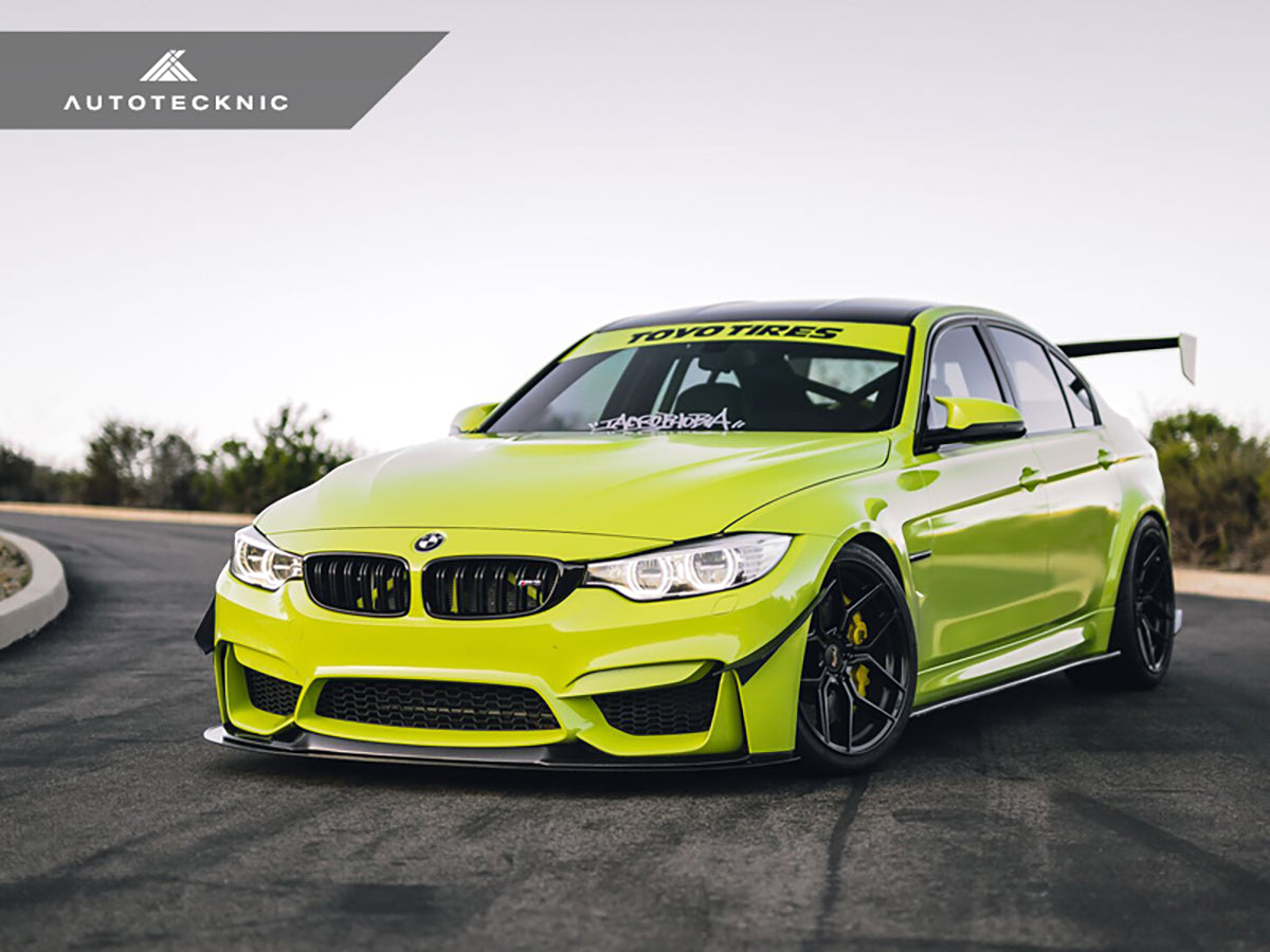 AutoTecknic Carbon Competition Front Aero Lip - BMW F80 M3 | F82/ F83 M4
