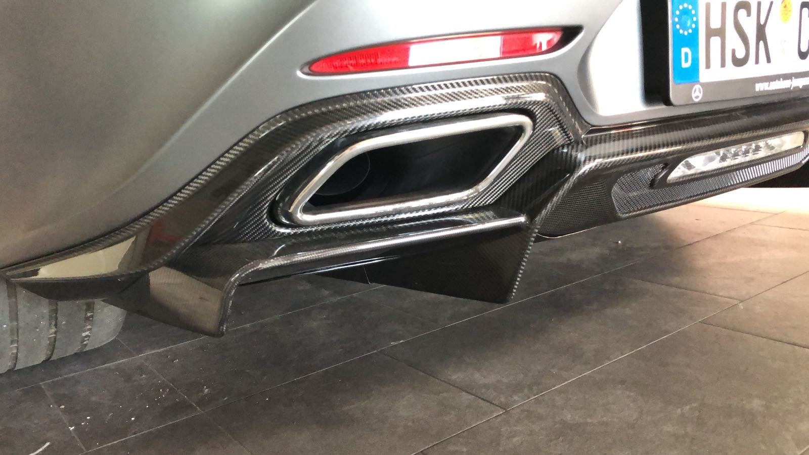Mercedes AMG GT/GTS - Carbon Fiber Rear Diffuser