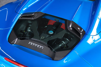 Ferrari 488 GTS/Pista - Carbon Fiber + Glass Bonnet