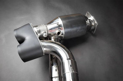 Porsche 997.2 Turbo/S - Valved Exhaust + 250 Cell Sport Cats (CES3)