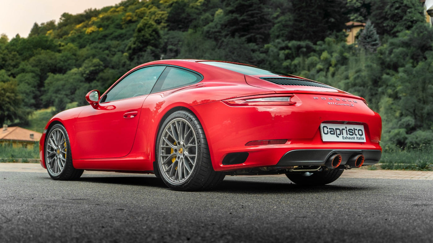 Porsche 991.2 Carrera/GTS - Valved Exhaust w Wicrom Tips