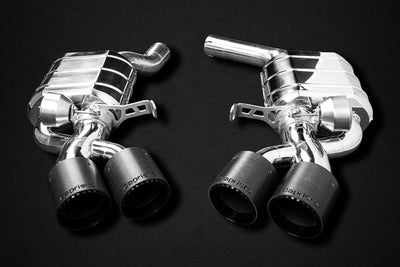 Audi RS6/7 (C8) - ECE Valved Exhaust + Carbon Tips (OE Actuators)