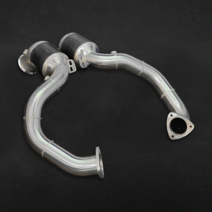 Aston Martin Vantage V12 (AE31) - Sport Cat Downpipes + Heat Protection