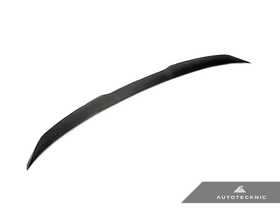 AutoTecknic Dry Carbon V1 Elevated Trunk Spoiler - BMW G80 M3