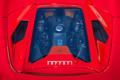 Ferrari 488GTS/Pista - Carbon Fiber + Glass Bonnet (Design S)