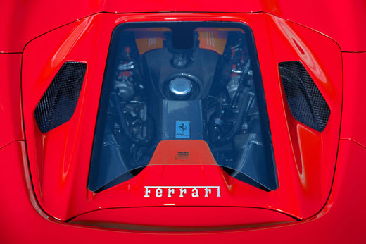 Ferrari 488GTS/Pista - Carbon Fiber + Glass Bonnet (Design S)