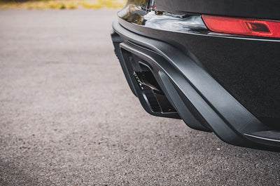 Porsche 718 GT4RS - SET: Valved Muffler, 100 Cell OPF Replacement, Performance Headers + Wicrom Tips