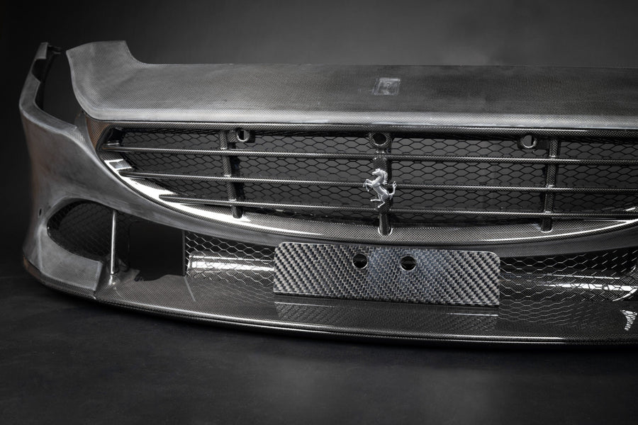 Ferrari Roma - Carbon Fiber Front Bumper (Complete)