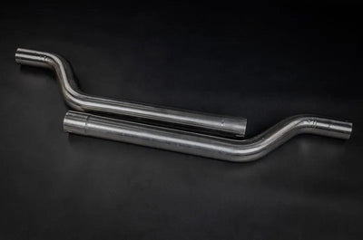 BMW M5 (F90) - Valved Exhaust, PreSilencer Spare Pipes + Wicrom Tips (CES3)