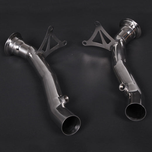 Ferrari 458 - Cat Spare Pipes + Heat Protection