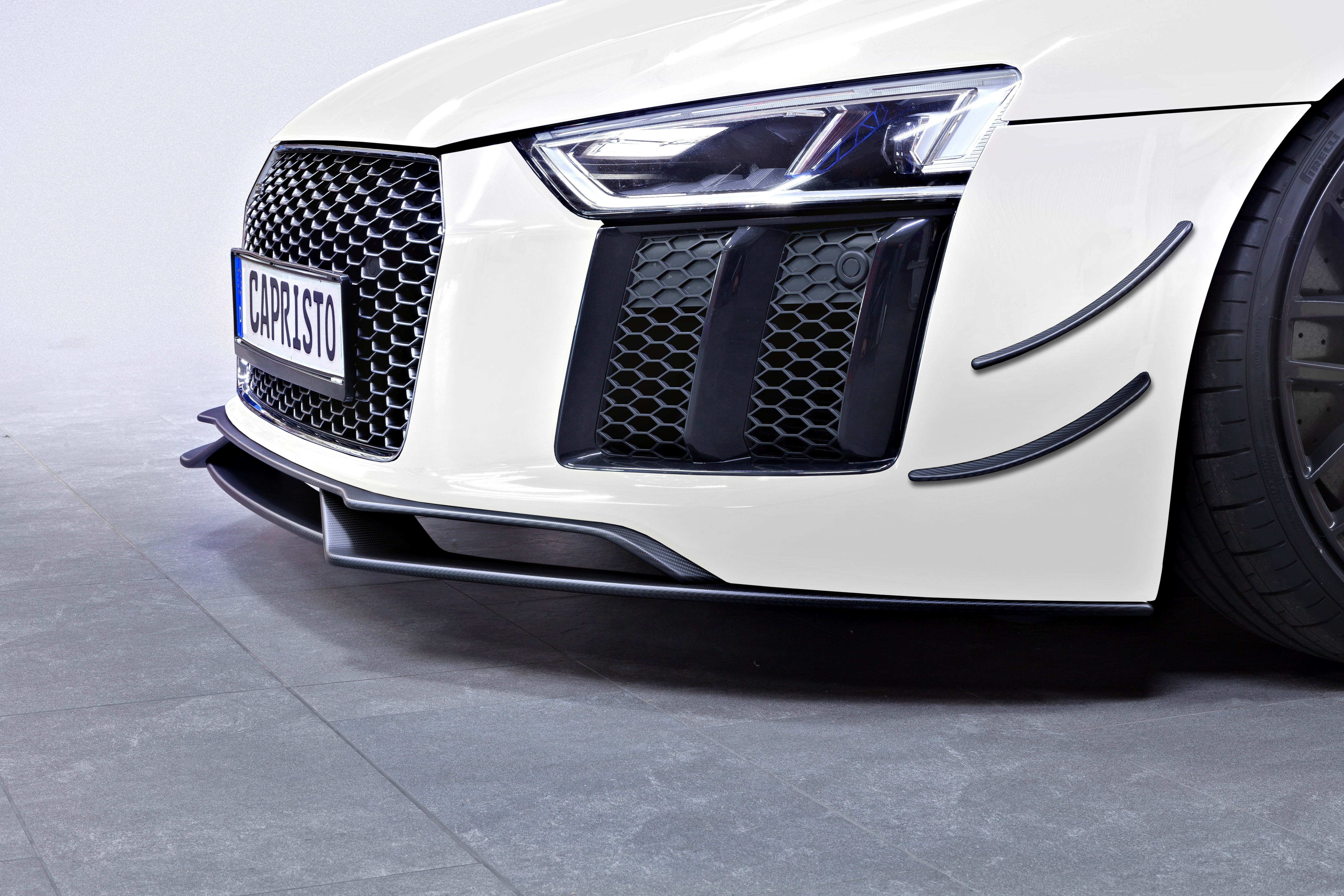 Audi R8 (Gen2) - Carbon Fiber Front Fins