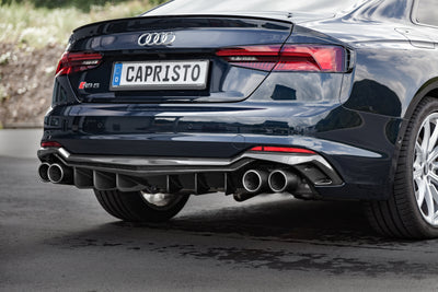 Audi RS5 (F5) Coupe - ECE Valved Exhaust, MidPipes + Carbon Tips (CES3)