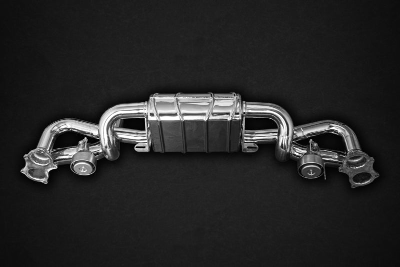 Porsche 718 Spyder/GTS/Cayman GT4 - Valved Exhaust (OEM tips)