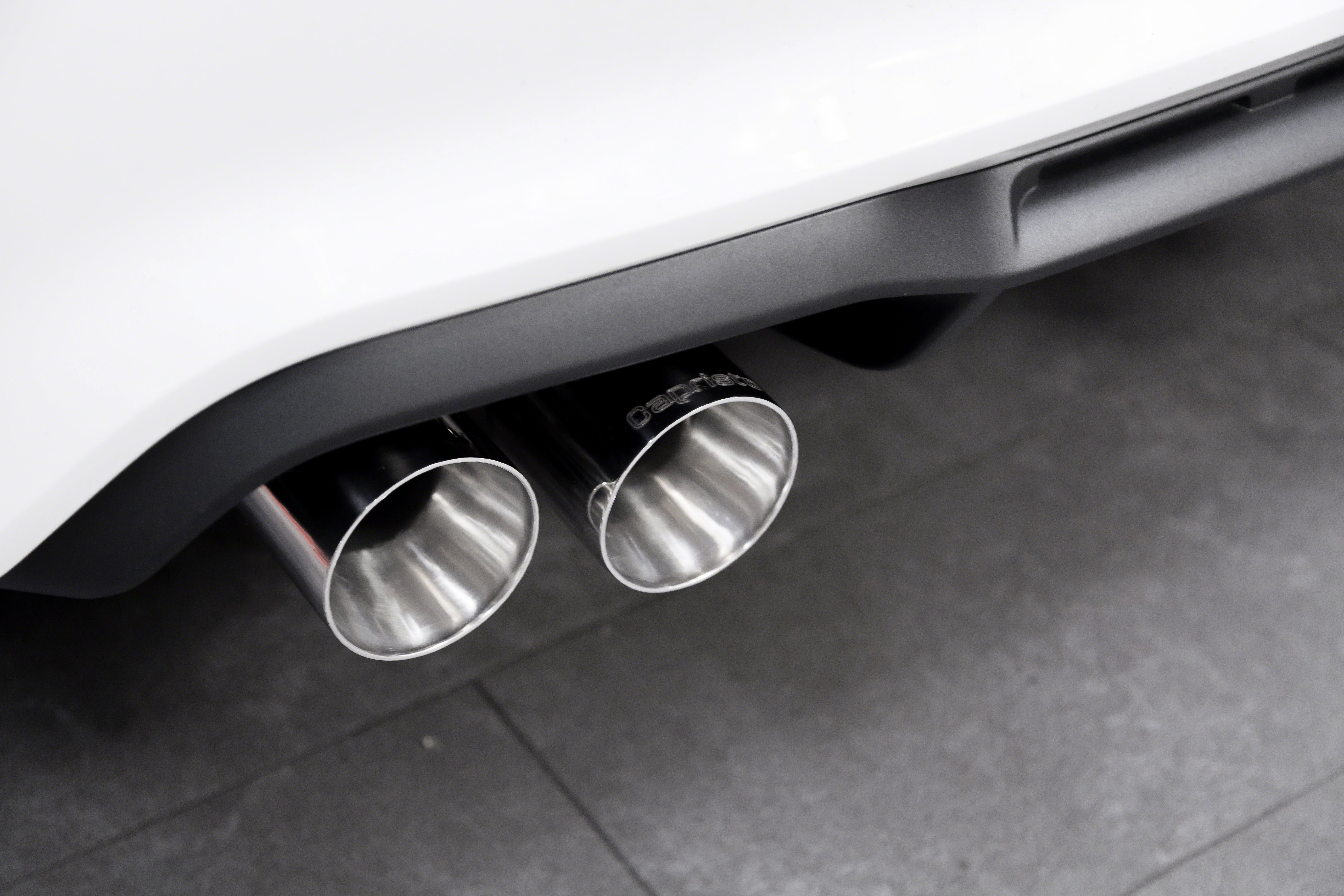 BMW M2 (F87) - ECE Valved Exhaust w/ MidSilencer Spare Pipes + Stainless Tips (CES3)