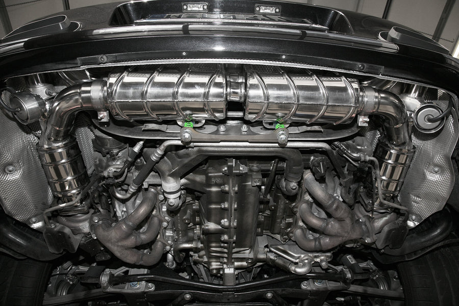 Porsche 997.1 Turbo/S/GT2 + 997.2 GT2RS - Valved Exhaust + Sport Cats (CES3)