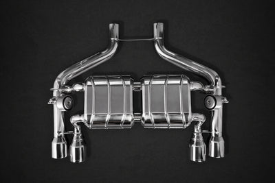 BMW M2 (F87) - ECE Valved Exhaust, MidSilencer Spare + Carbon Tips (CES3)
