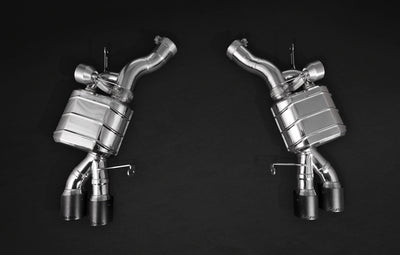 BMW M6 (F12/13/06) - Valved Exhaust, MidPipes, PostCat Spare Pipes + Carbon Tips (CES3)
