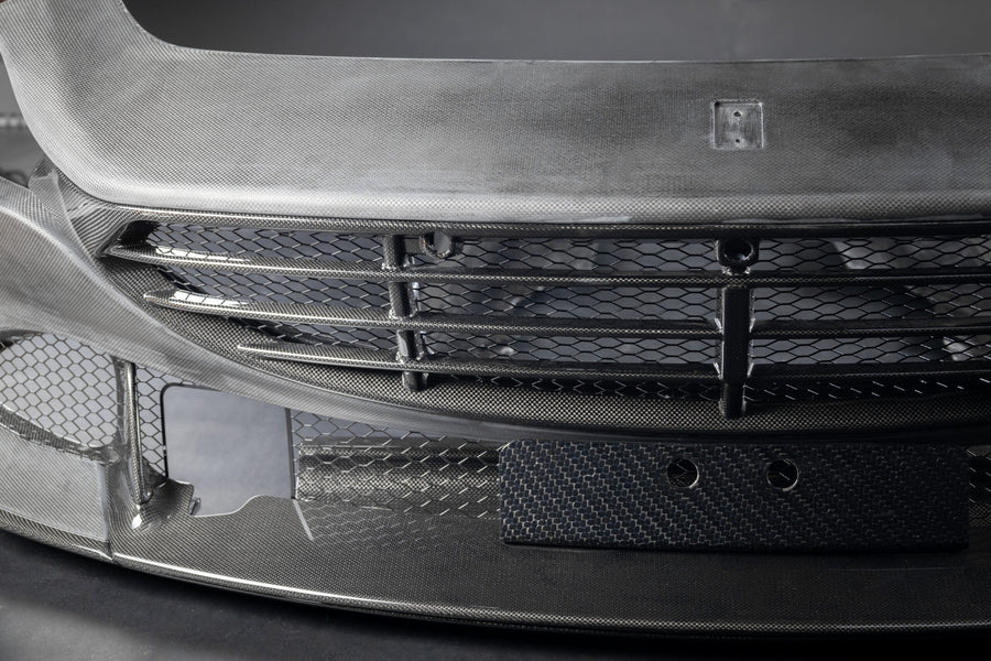 Ferrari Roma - Carbon Fiber Front Bumper (Complete)