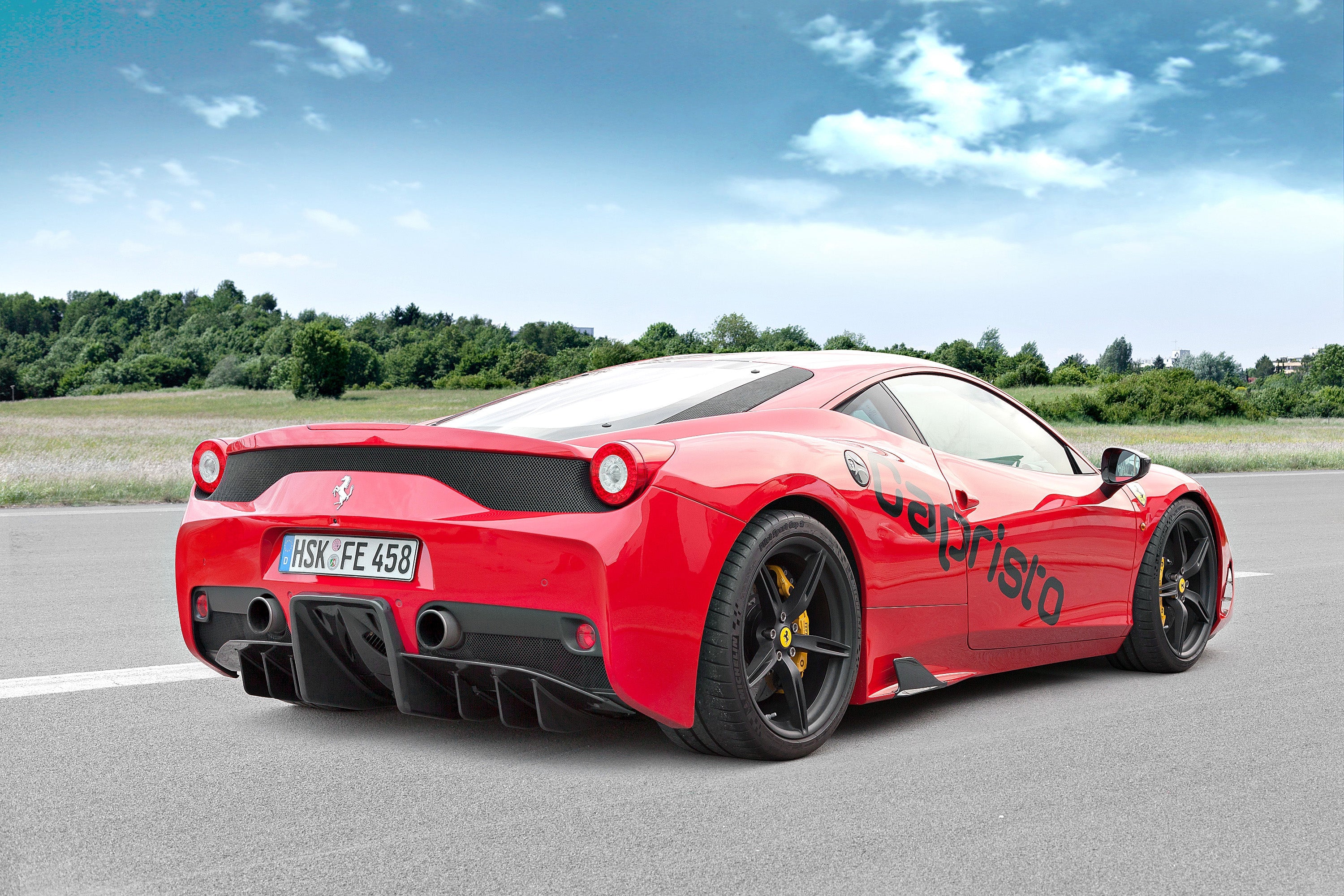 Ferrari 458 Speciale - Carbon Fiber Rear Diffuser