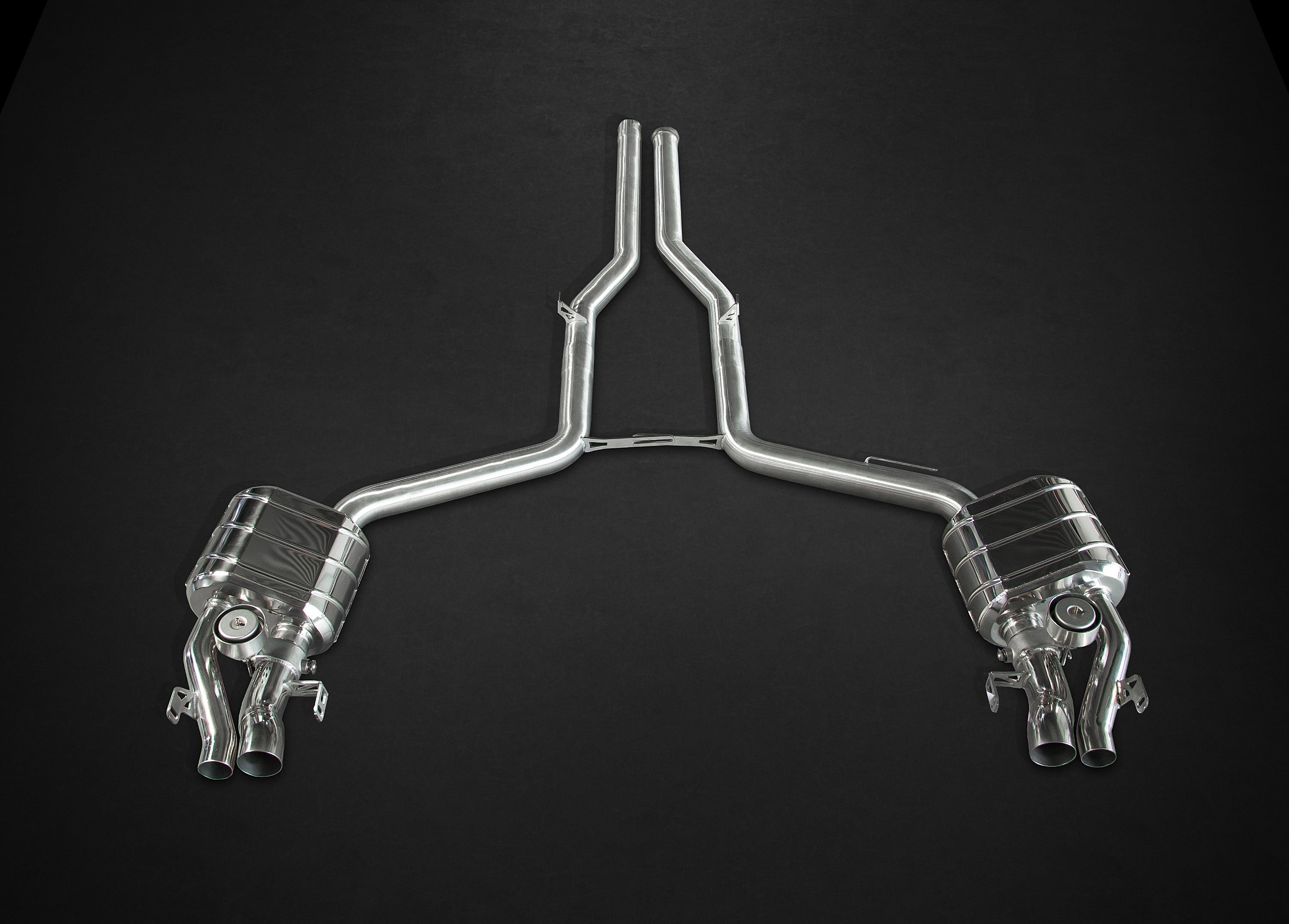 Mercedes AMG E63S (W212) Sedan - Valved Exhaust + MidPipes (CES3)