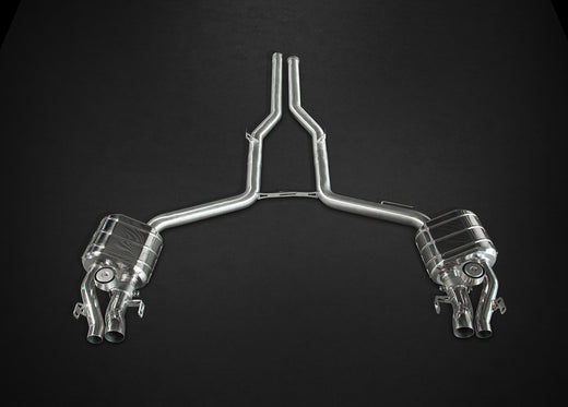 Mercedes AMG E63S (W212) Sedan - Valved Exhaust + MidPipes (CES3)