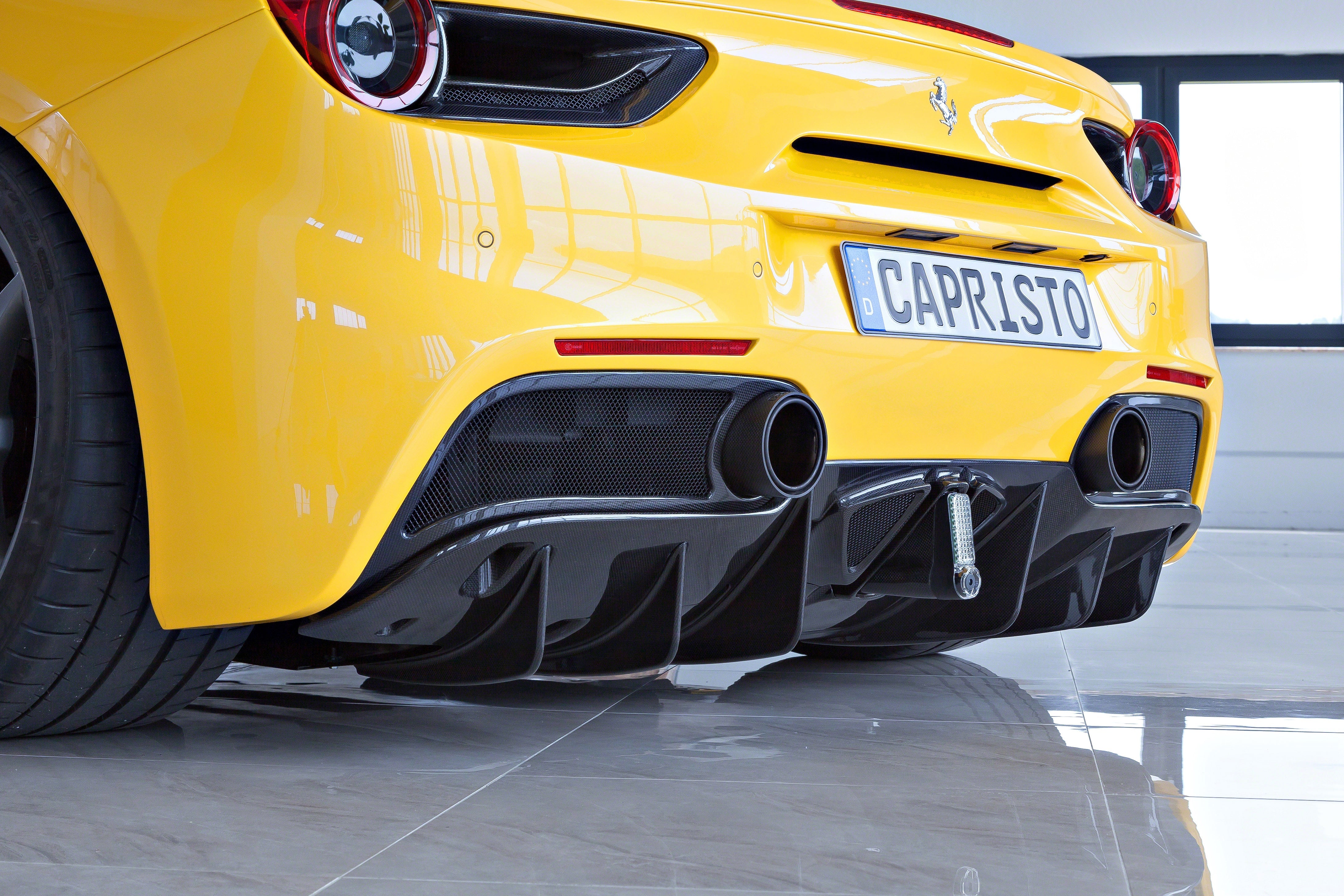 Ferrari 488 - Carbon Fiber Rear Diffuser
