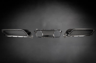 Ferrari 296 - Carbon Fiber Twin Tailpipe Conversion (OEM/Capristo)