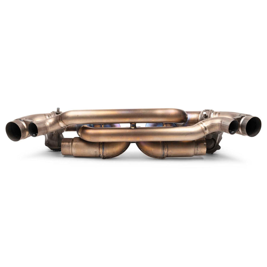 Fabspeed Porsche 992 Twin Turbo / Twin Turbo S Helical Valvetronic Titanium Exhaust System (2021+)