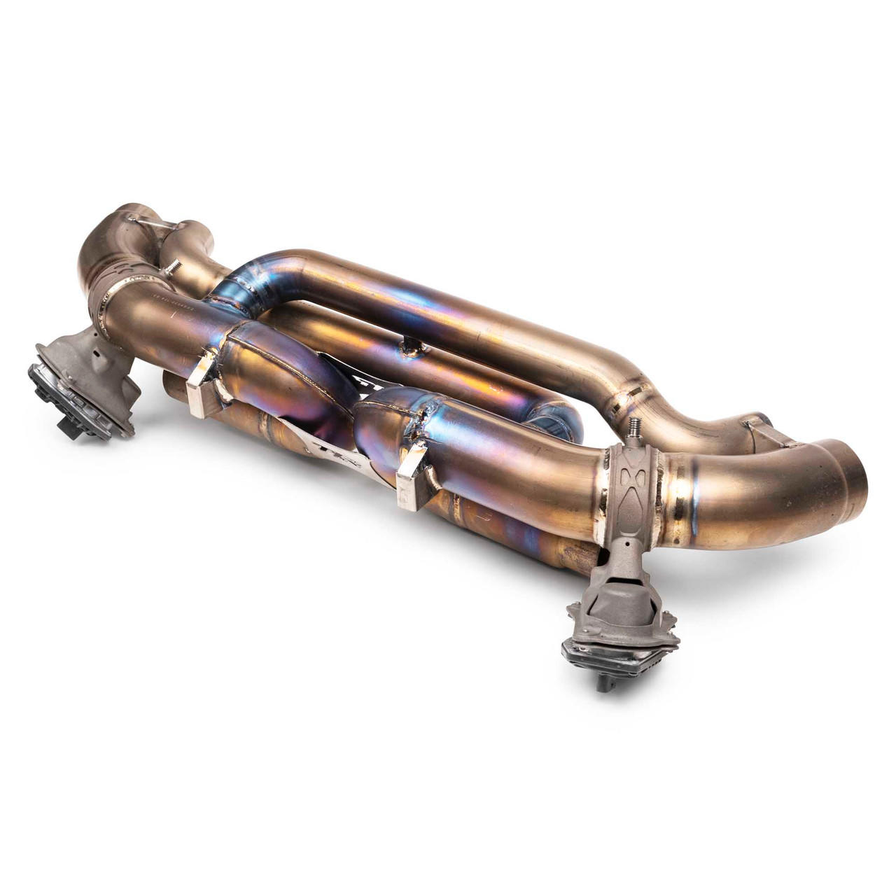 Fabspeed Porsche 992 Twin Turbo / Twin Turbo S Helical Valvetronic Titanium Exhaust System (2021+)