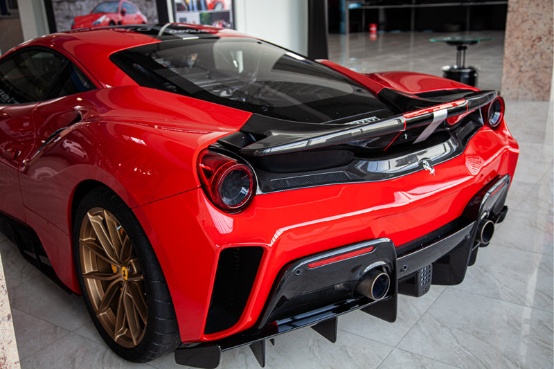 Ferrari 488 Pista - Carbon Fiber Rear Diffuser