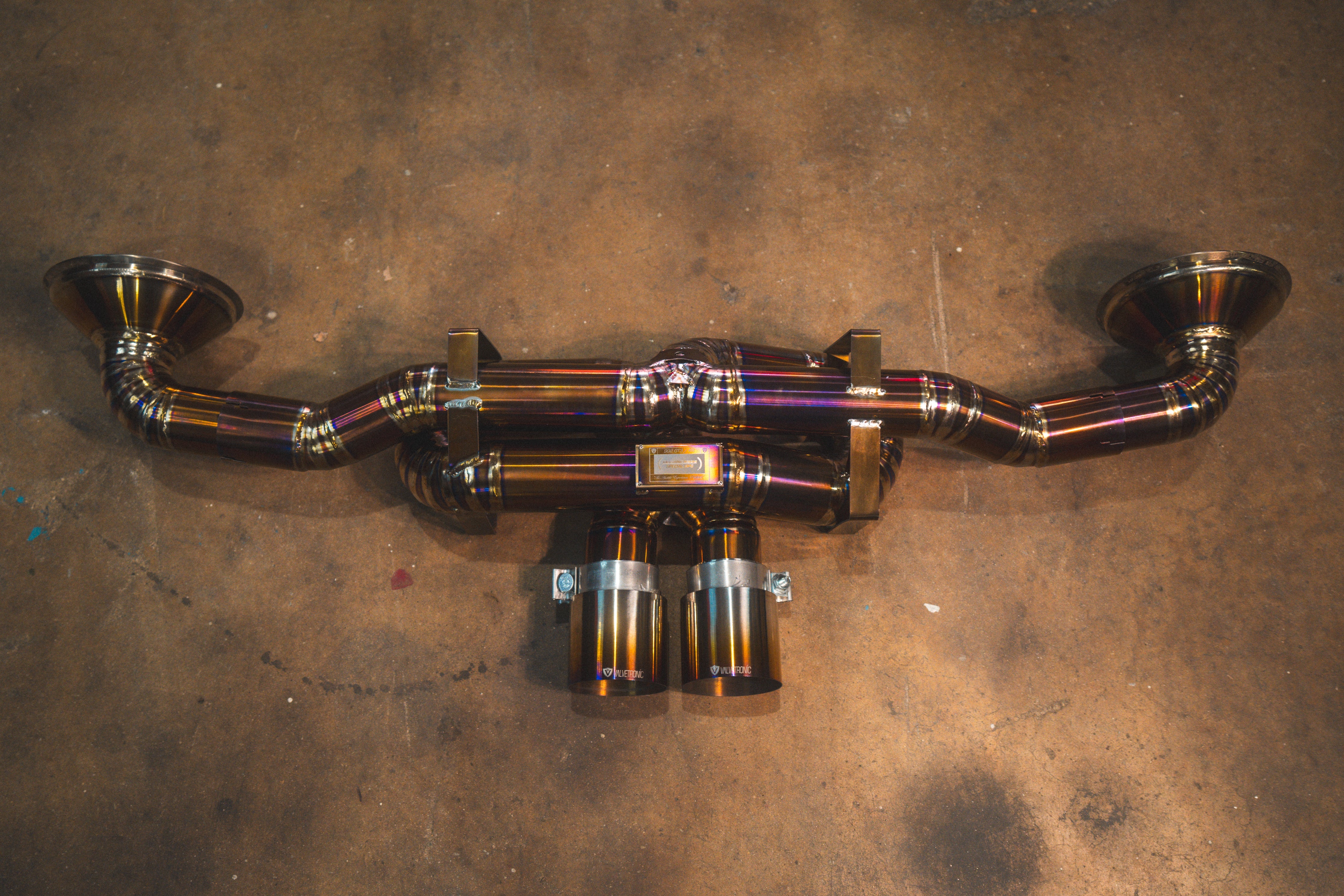 Valvetronic Valved Sport Exhaust System for Porsche 992 GT3/RS