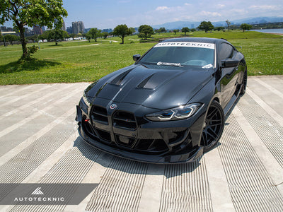 AutoTecknic Dry Carbon Motorsports Front Aero Lip - G80 M3 | G82/ G83 M4