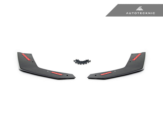 AutoTecknic Dry Carbon Rear Splitter Winglet Set - BMW G80/ G81 M3 | G82/ G83 M4