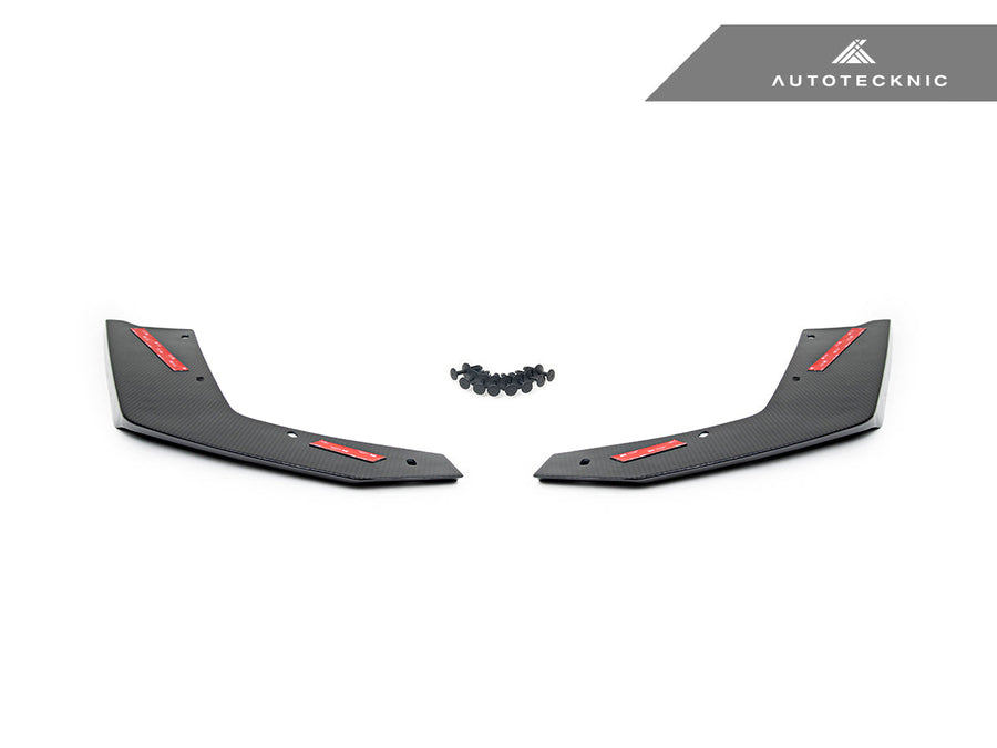 AutoTecknic Dry Carbon Rear Splitter Winglet Set - BMW G80/ G81 M3 | G82/ G83 M4